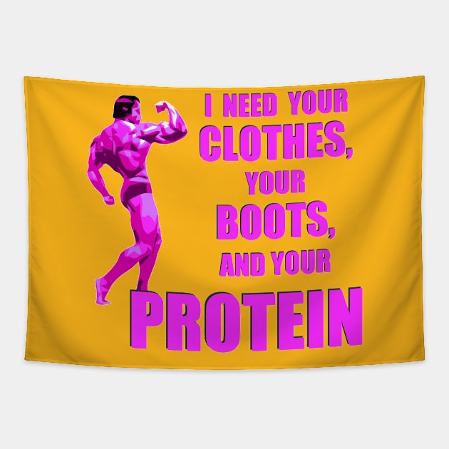 Fitness T800 Tapestry by Spacecoincoin