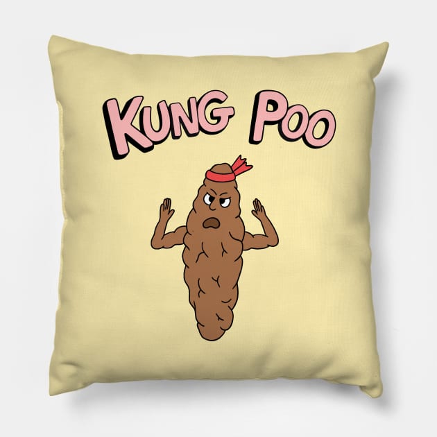 Kung Poo Pillow by Jellied Feels