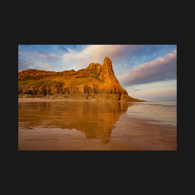 Great Tor and Tor Bay, Gower by dasantillo