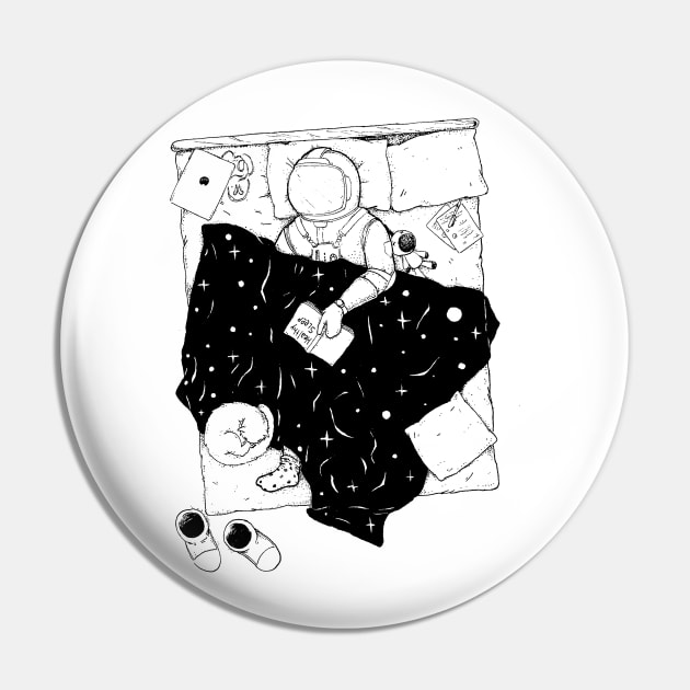 astronaut Pin by rudoi