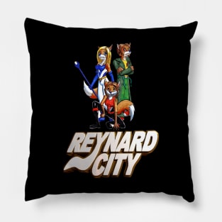 Reynard City Nicholas Webb design Pillow