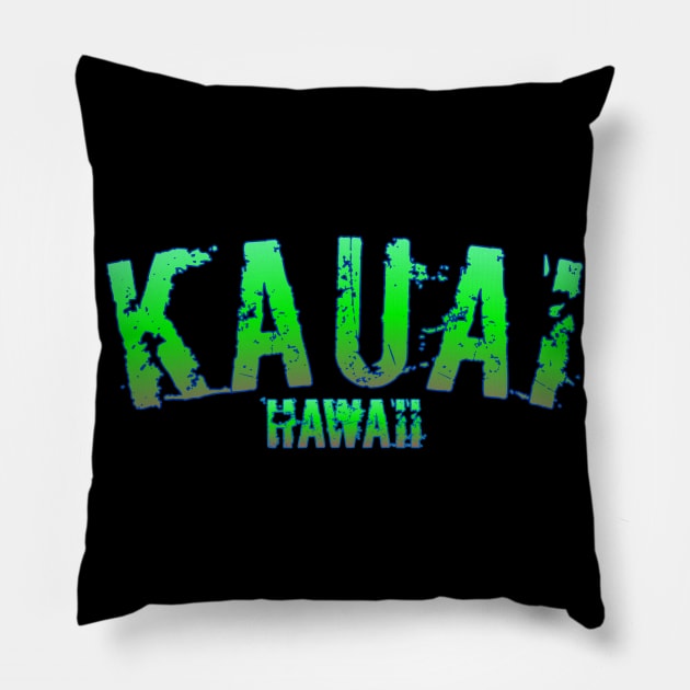 KAUAI HAWAII Pillow by Coreoceanart