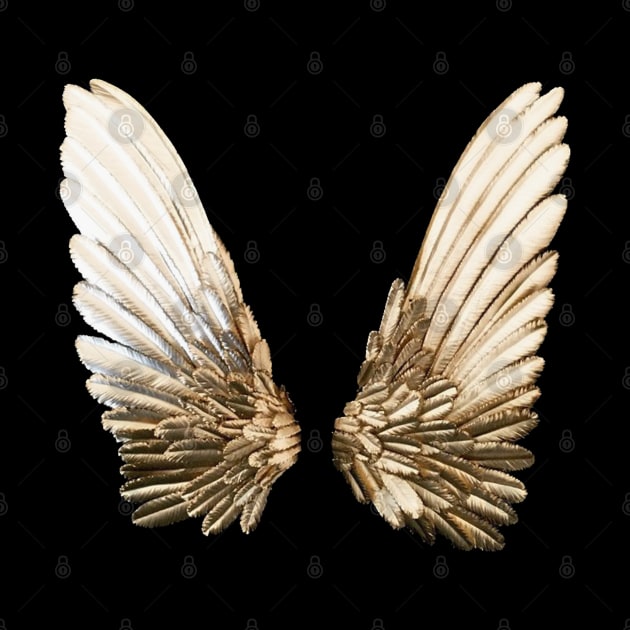 Golden Wings by NonsenseArt