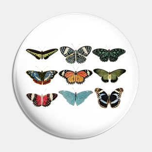 Vintage Butterflies Pin