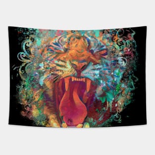 Eye of the Tiger Tapestry