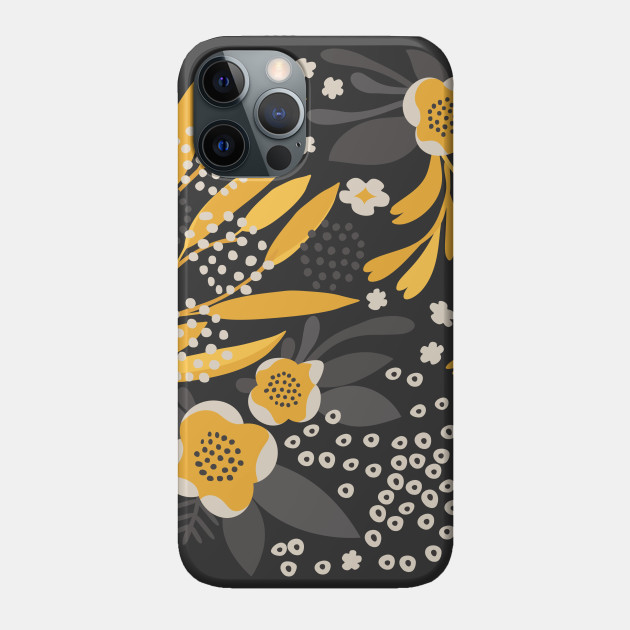 Yellow - Flower - Phone Case