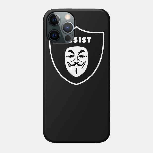 Resist - V For Vendetta - Phone Case
