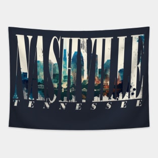 Nashville Skyline No. 5 Tapestry