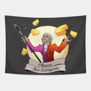 Sheogorath - Cheese for Everyone! Tapestry