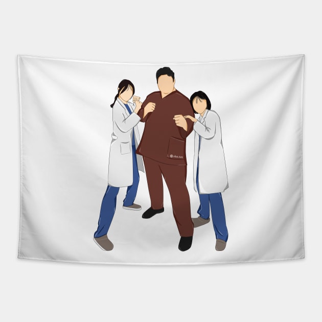 Dr Romantic 3 Tapestry by kart-box