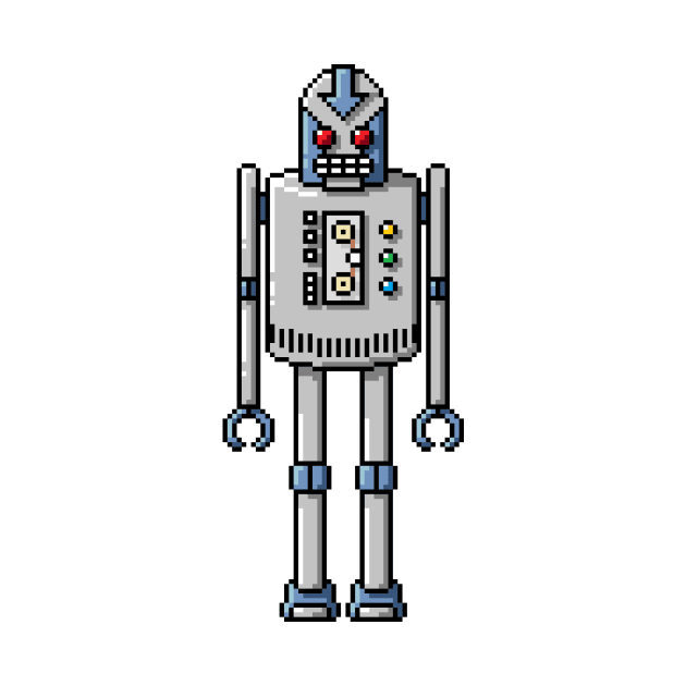 Pixel Robot 178 by Vampireslug