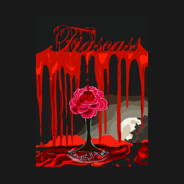 the bloody rose by theyiyagodcreations