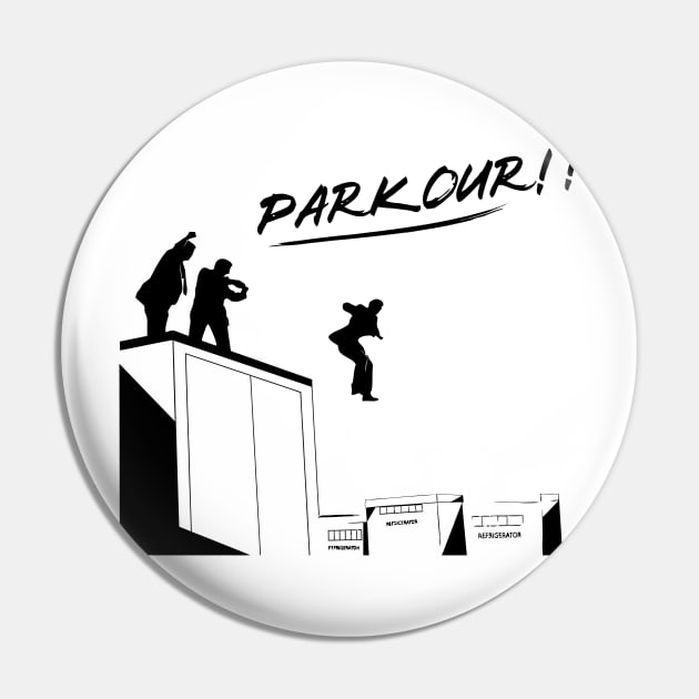 Office - Parkour Pin by danonbentley
