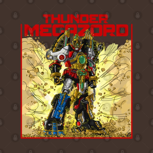 Thunder Megazord by CoretanVector