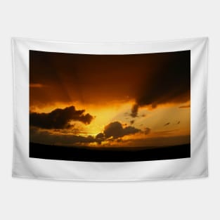 Crepuscular Rays Tapestry