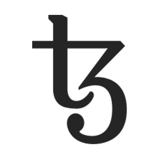 Tezos logo by CryptographTees