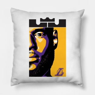 King James Art Pillow