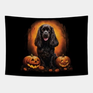 Halloween Cocker spaniel Tapestry