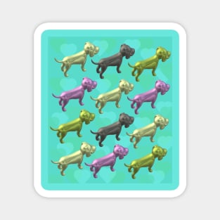 3d Dogs Magnet