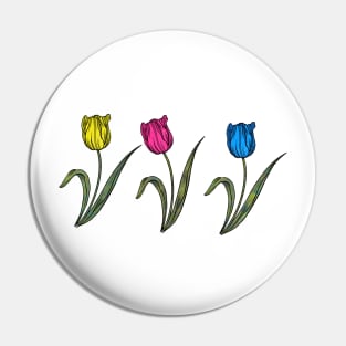 Tulips Pin