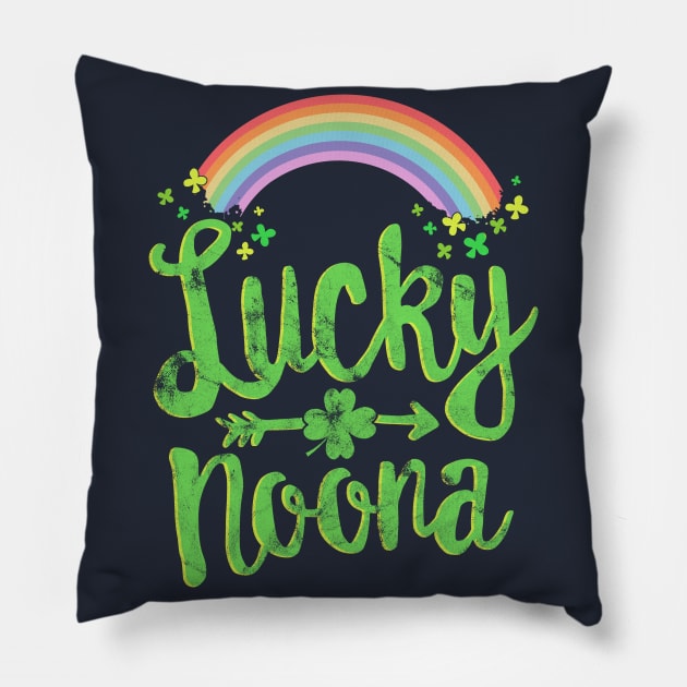 Lucky Noona Family St Patricks Day T-Shirt Korean K Pop Pillow by 14thFloorApparel