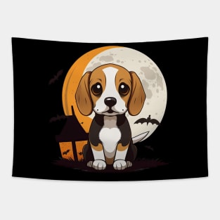 Halloween Beagle Tapestry