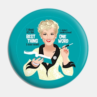 Judy Holliday Pin