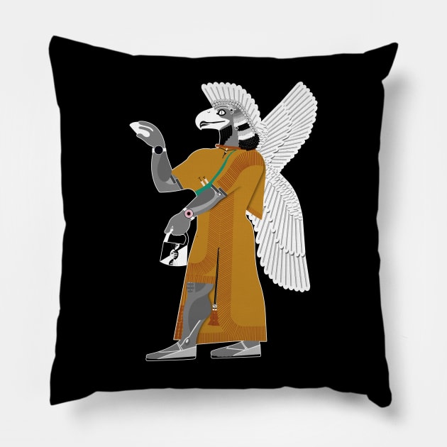 Anunnaki Pillow by SiSuSiSu