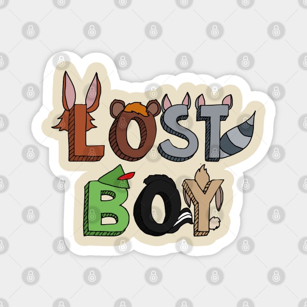 Lost Boy Magnet by TreyLemons