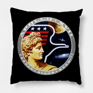 Apollo 17 mission Patch Pillow