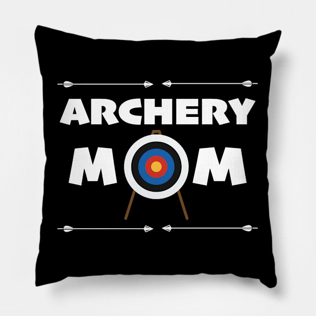 Archery - Archery Mom Pillow by Kudostees