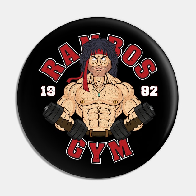 Rambo's Gym Pin by Woah_Jonny