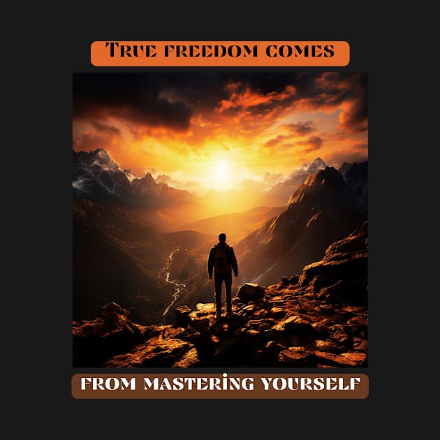 True freedom comes from mastering yourself by St01k@