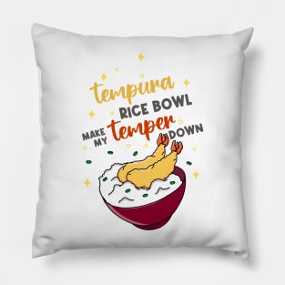 Tempura Rice Bowl Pillow