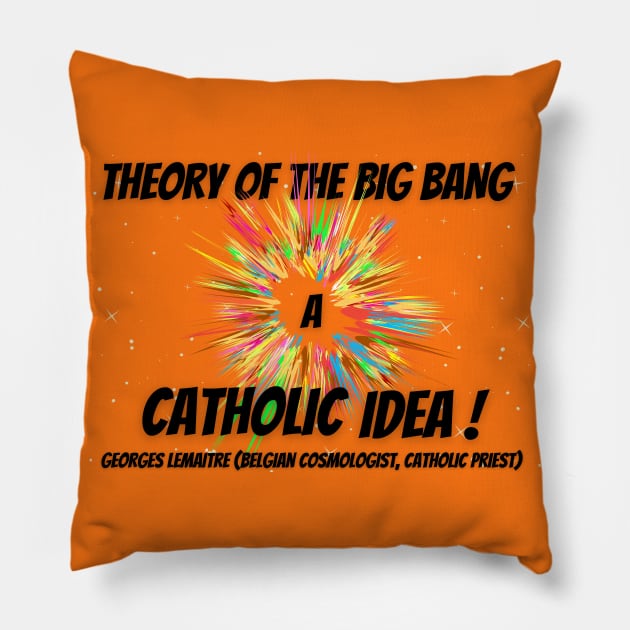 Theory Of The Big Bang 2 Pillow by stadia-60-west