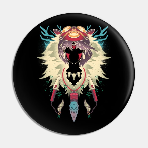 Pretty Hunter Pin by ramenboy