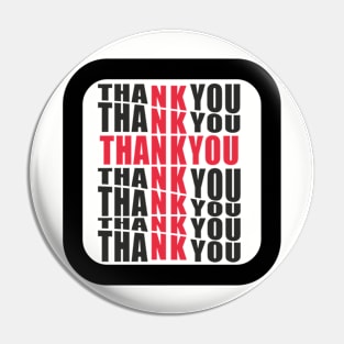 THANK YOU Pin