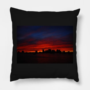 Boston Twilight Pillow