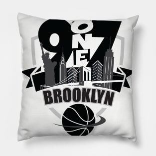 917 Brooklyn Basketball Pillow