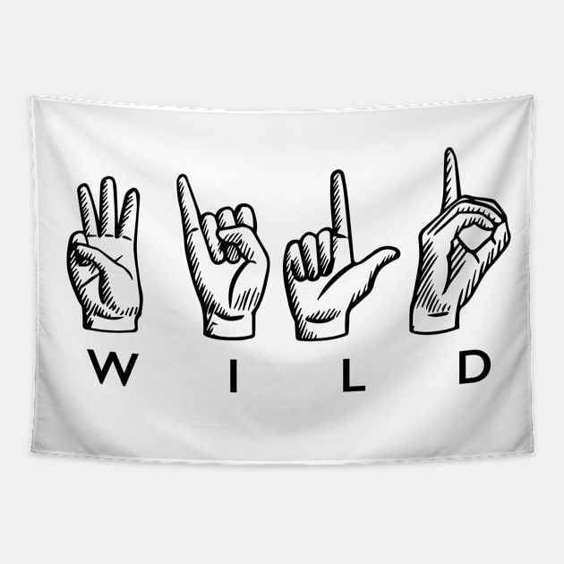 WILD Tapestry by TheMioStore