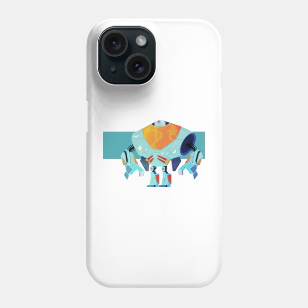 DeltaBOT Phone Case by Polygonal Mess