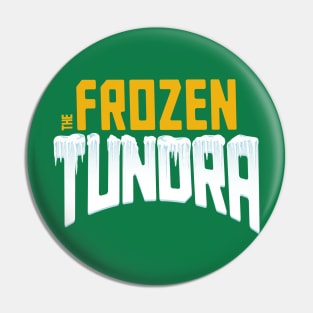 Green Bay Packers Frozen Tundra Lambeau Field Design Pin