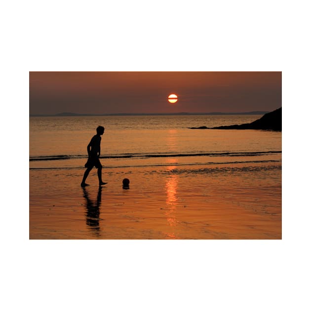 FOOTBALL - Game for ONE. Pembrokeshire,Wales. by mister-john