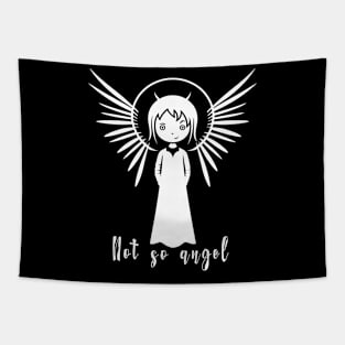 Not so angel Tapestry