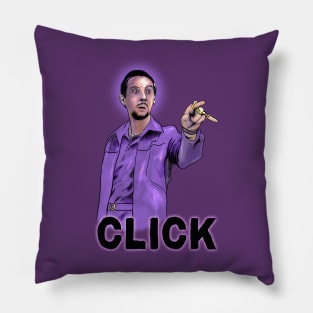 ...until it goes click. Pillow