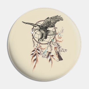 Eagle Boho T-shirt Pin