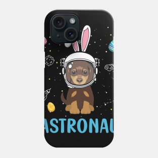 Eastronaut Dachshund Astronaut Easter Day Phone Case