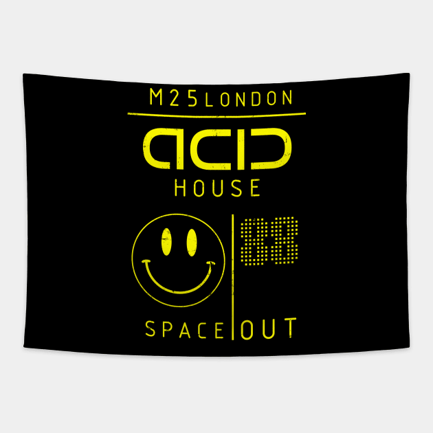 ACID HOUSE STORY Tapestry by KIMIDIGI