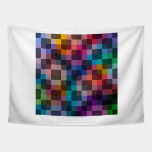 Colorful squares Tapestry