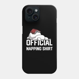 officiall napping shirt Phone Case